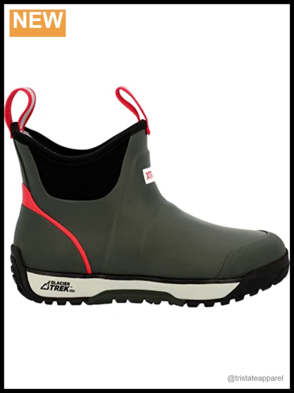 Women's Waterproof Ankle Deck Boots Faux Shearling Lining Slip-Resistant Rubber